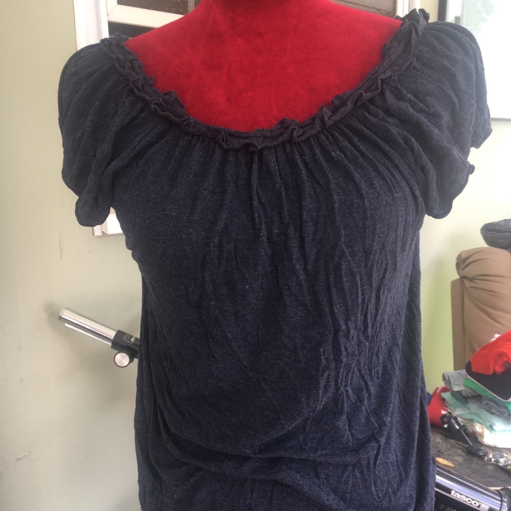 Navy blue shirt